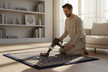 Prayer Mat Vacuum - Male Model Landscape