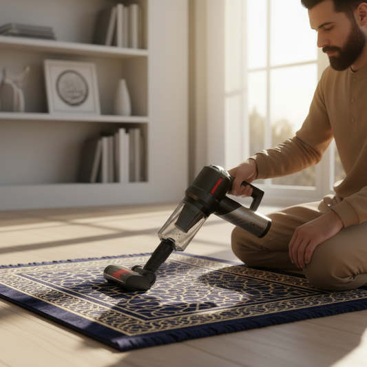Prayer Mat Vacuum - Male Model Square Fixed